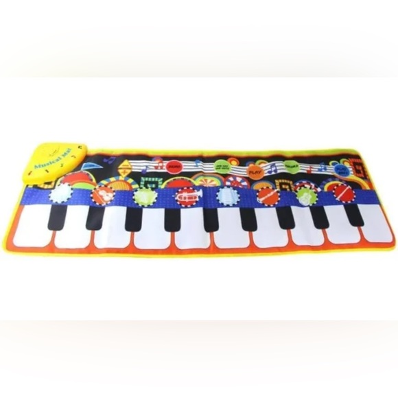 Kids Music Piano Dance Mat Keyboard Musical Birthday Gift, Toys 3+ - Picture 4 of 7